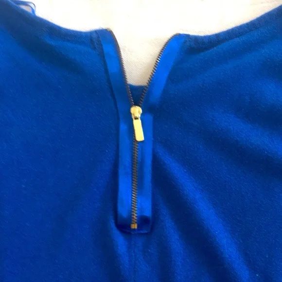 High-Low Sweater - Blue - Medium - Picture 5 of 9